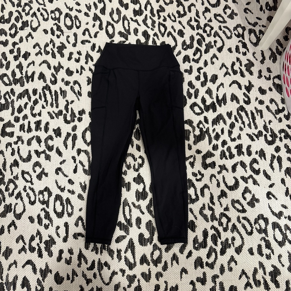 Black High-Waisted Leggings